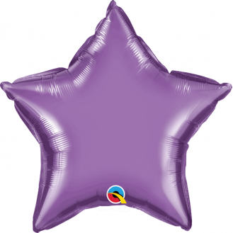 Purple 19" Star Foil Balloon